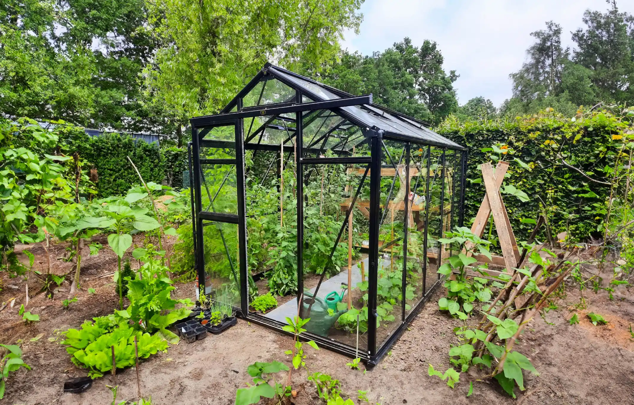 Gardenmeister, greenhouse, glass, aluminium, prestige